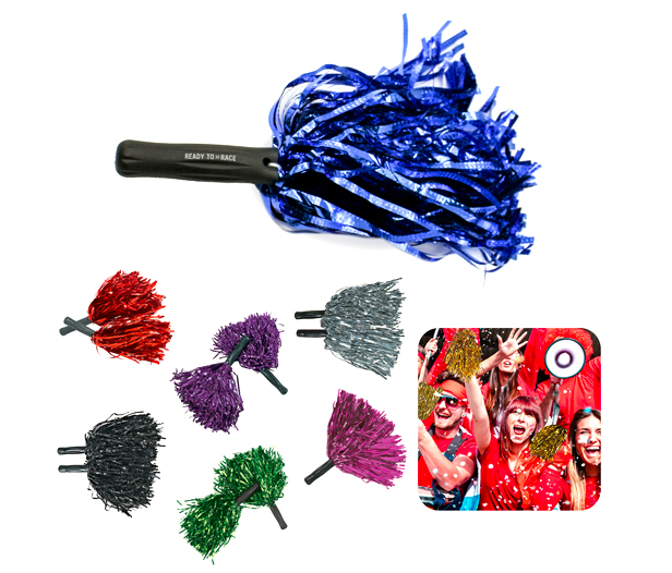 rally pom poms