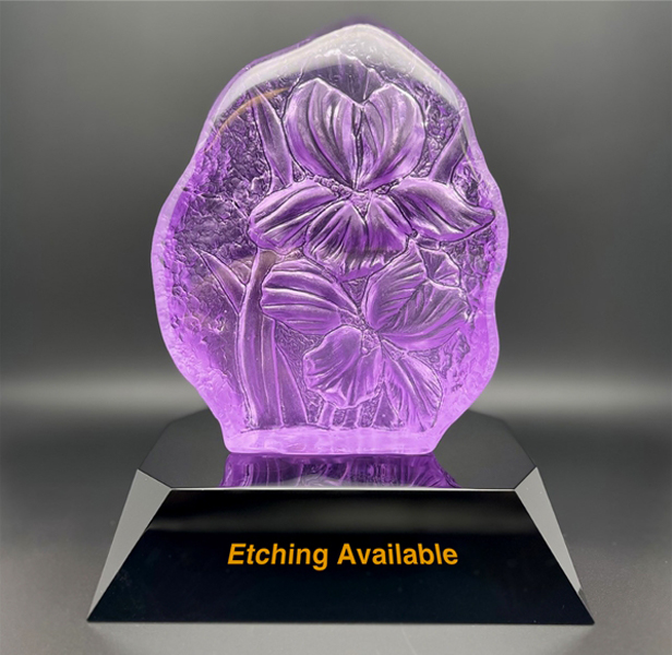 purple crystal award