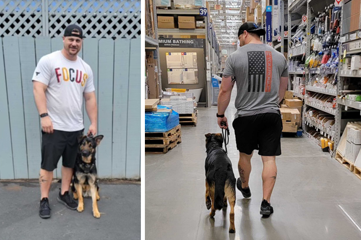 The Bright Side: Logomark-Sponsored Dog Finds Home With Navy Veteran