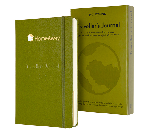 Moleskin travel journal