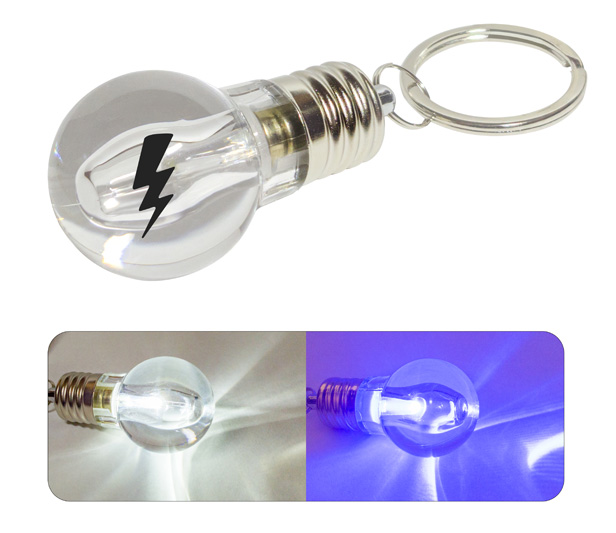 mini light bulb keychain