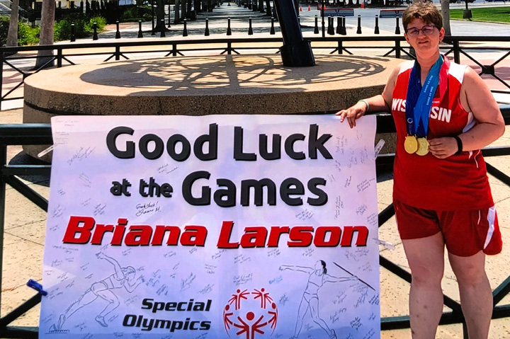 The Bright Side: Koozie Group Employee Takes Gold in Special Olympics