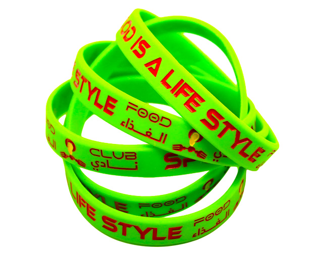 silicone wristbands