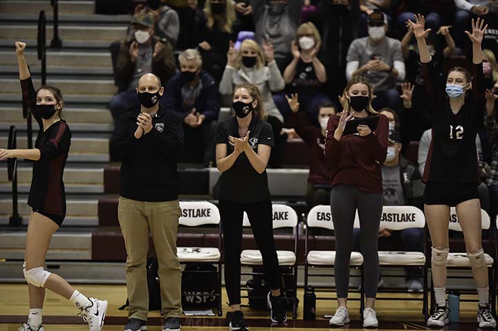 In his spare time, Knapick coaches high school volleyball.