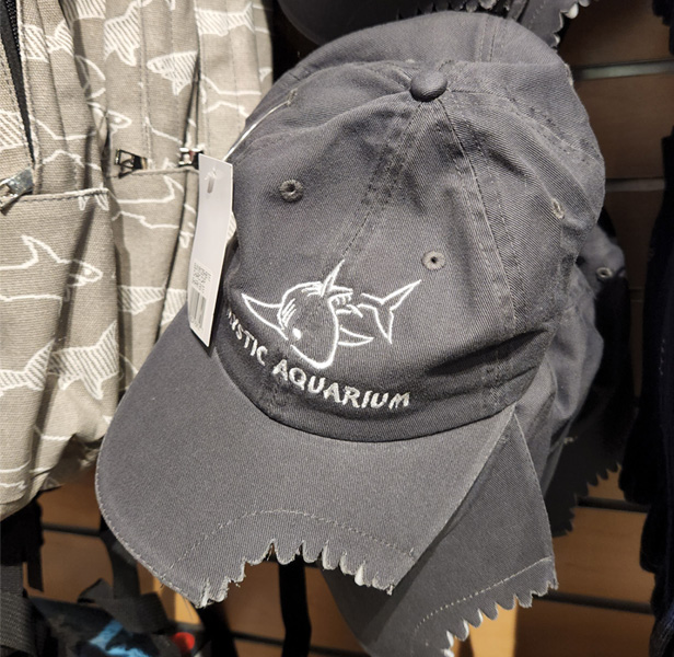 shark bite hat