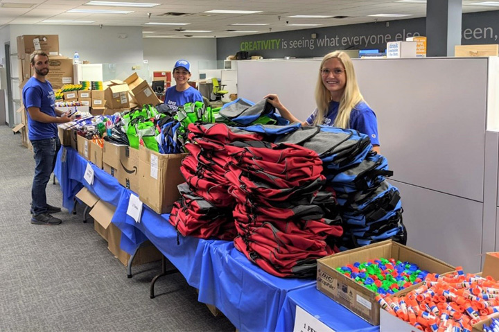 The Bright Side: Koozie Group, IMAGEN Brands Donate 2,500 Backpacks