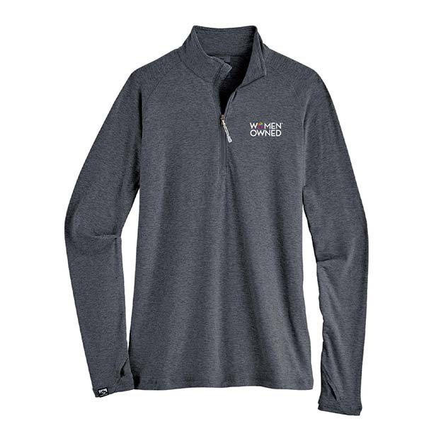 Sporty women’s quarter-zip