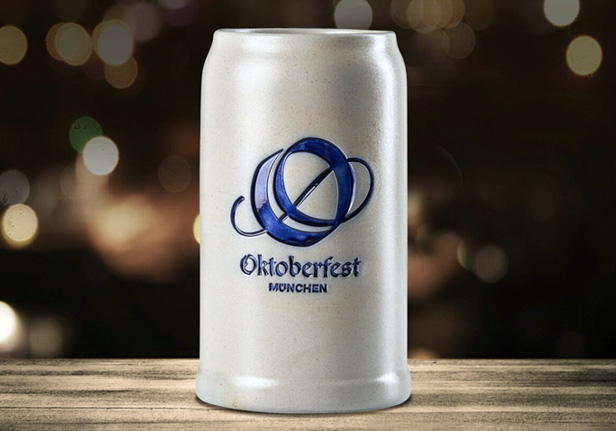 Oktoberfest beer mug