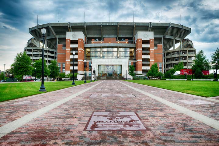 University of Alabama Opens In-Stadium Store for Selling NIL Merch