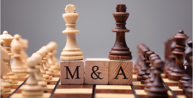 M&A on chess board