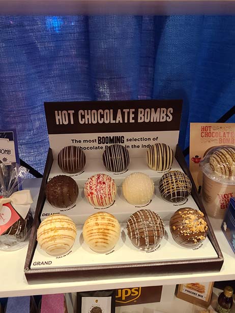 Hot chocolate bombs