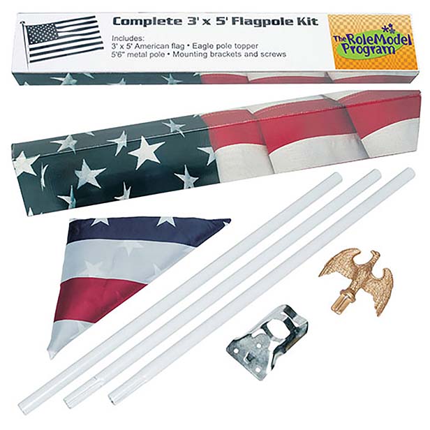 Flag pole kit