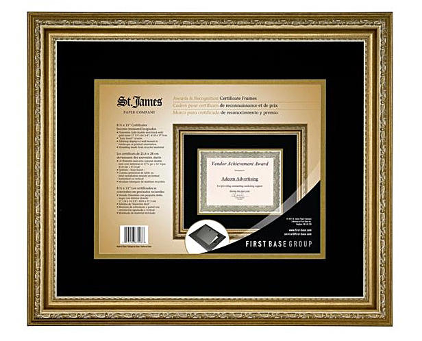 certificate frame