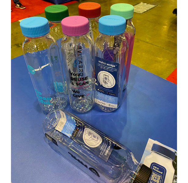 Reusable water bottles