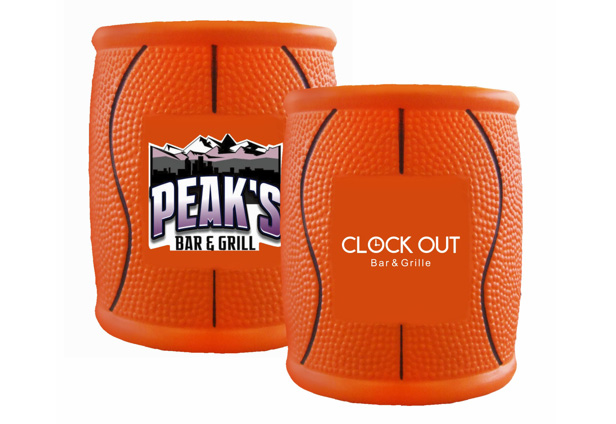 basketball-themed beverage cooler