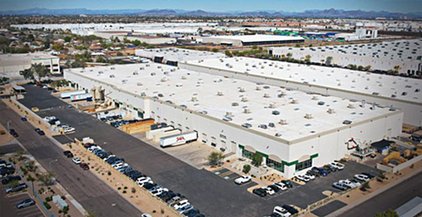 Zing mfg facility overhead view