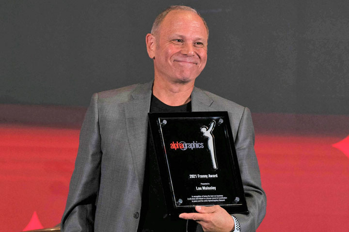 AlphaGraphics Owner Honored as Top Franchisee of the Year