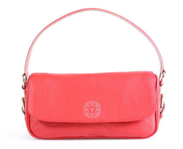 pink handbag