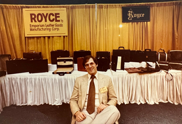 Harold Bauer at 1978 trade show