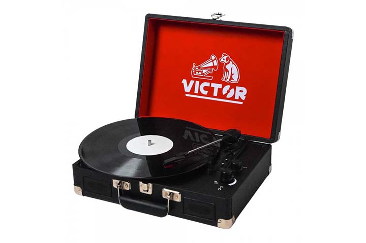 Victor Dual Metro Bluetooth suitcase turntable