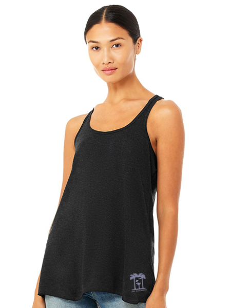 woman wearing black tank top