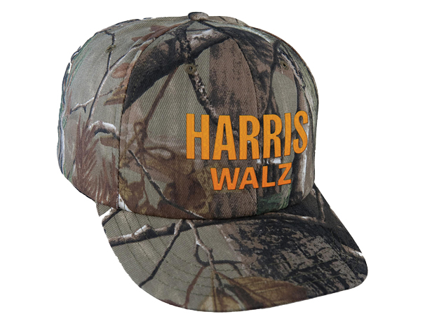 Harris/Walz camo hat