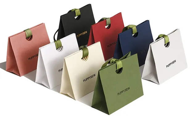 Gift Totes with Ribbon Handles