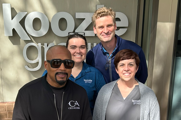 Koozie Group Welcomes Daymond John to Florida Headquarters