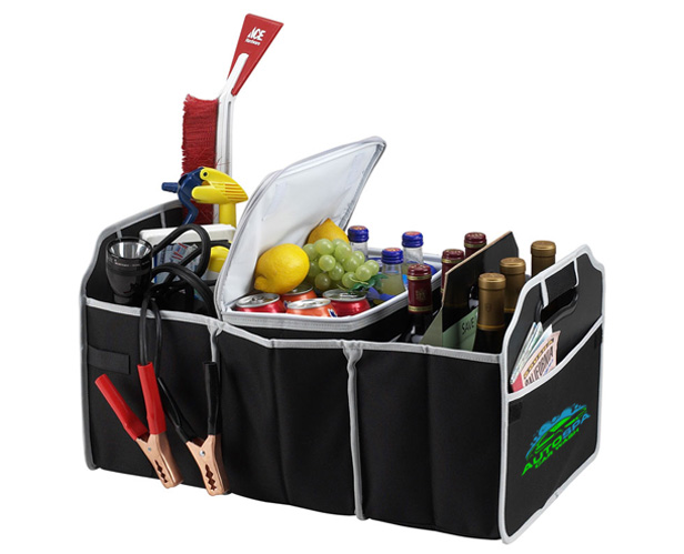 hree-section foldable trunk organizer