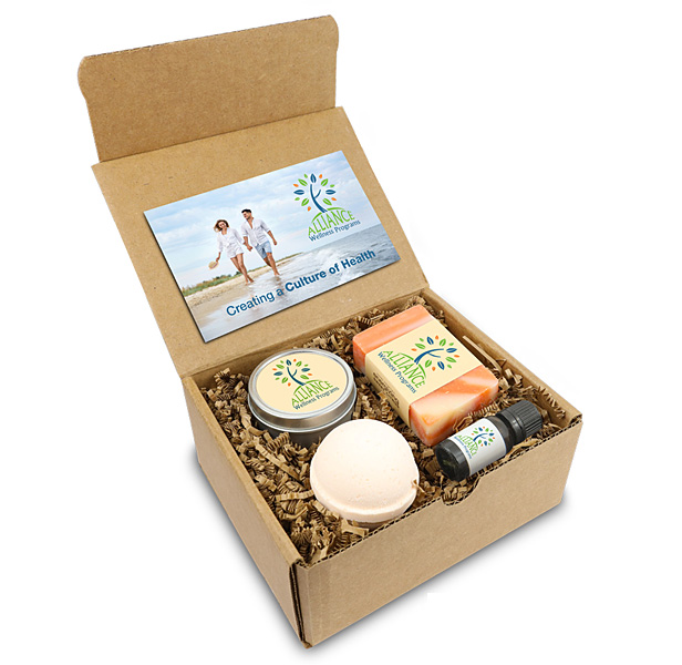 wellness gift set in box