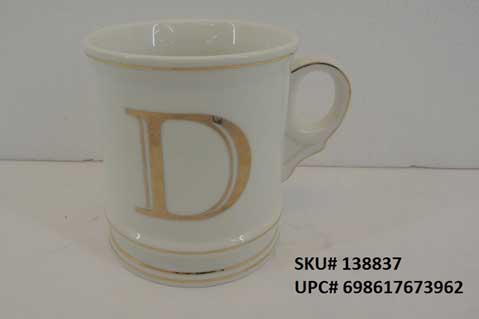 Monogrammed Retail Mugs Recalled