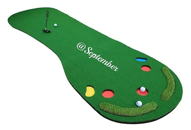 portable putting green