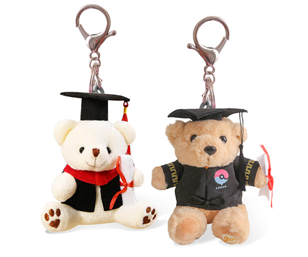 Graduation Bear Keyrings