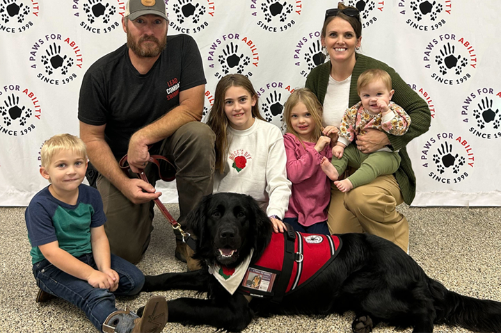 The Bright Side: Koozie Group’s First Sponsored Service Dog Graduates Training