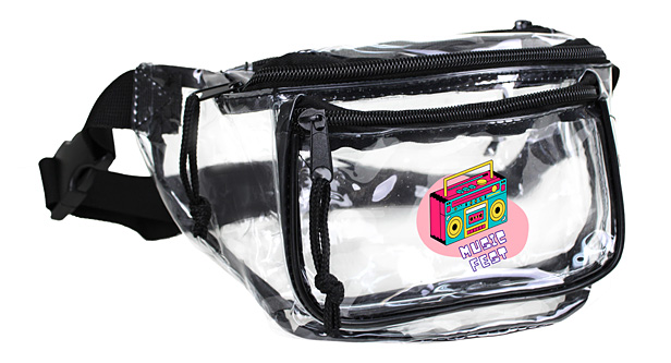 clear fanny pack