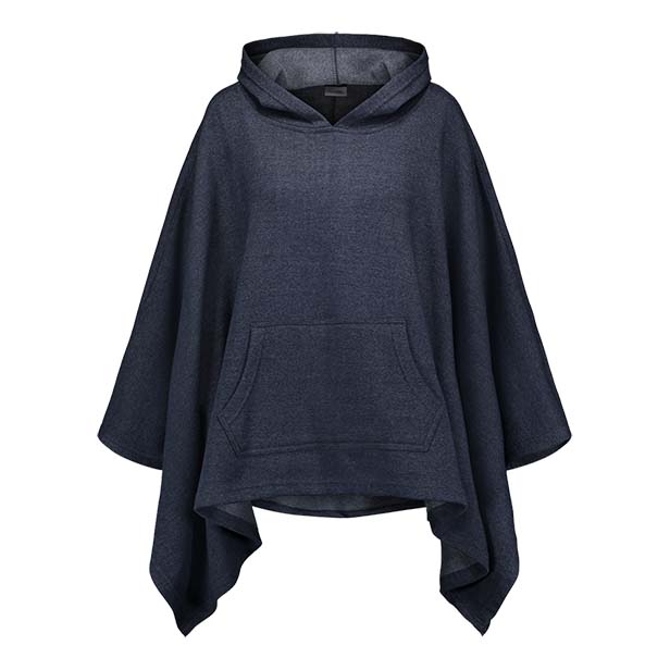 Fleece poncho