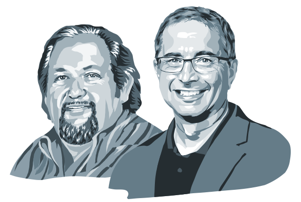 Trevor Gnesin & Clive Goldberg illustration