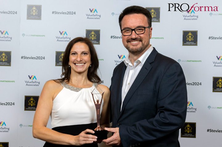 Proforma Executives Win Stevie Awards