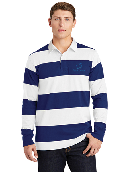 striped rugby shirt