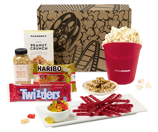 movie-themed snack box