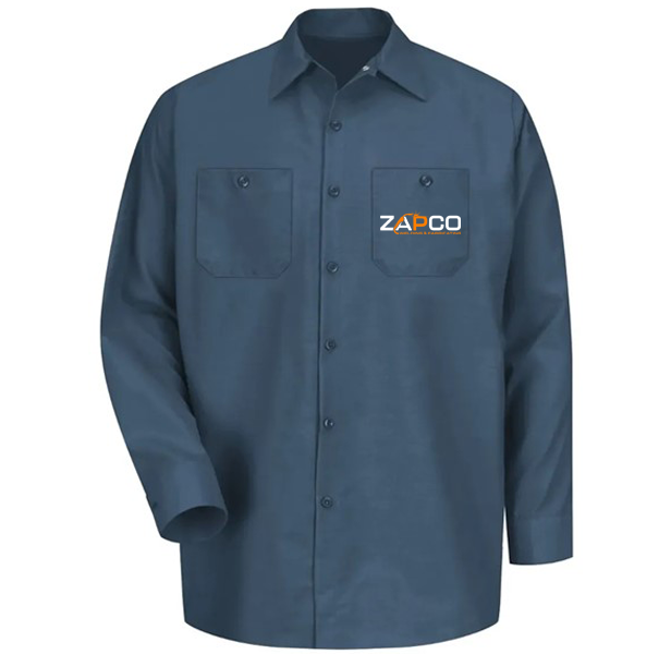 Red Kap Industrial Long Sleeve Work Shirt