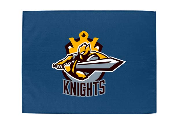 Colorful microfiber rally towel