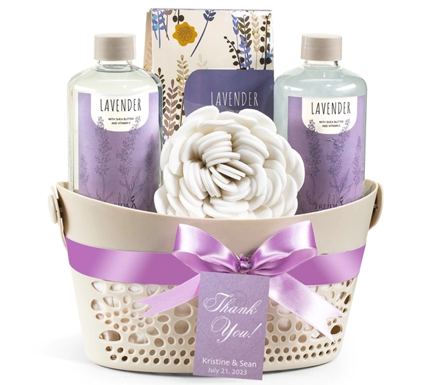 Lavender Spa Gift Basket