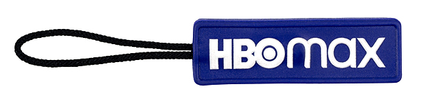 zipper pull, HBO MAX logo