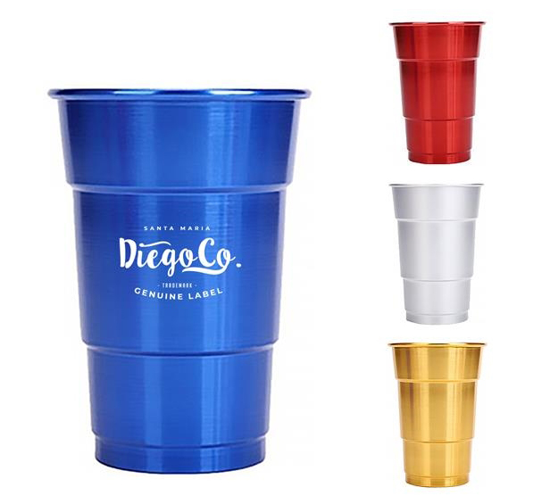 aluminum party cups