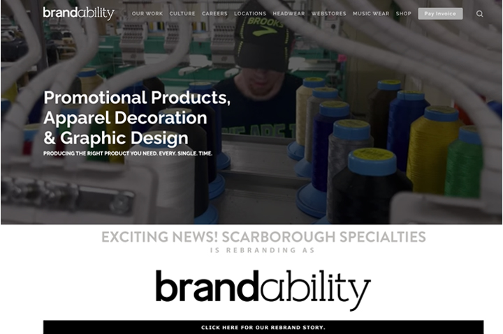 Scarborough Specialties Rebrands as Brandability