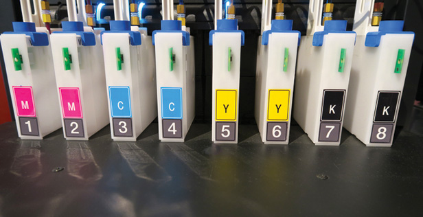 CMYK ink cartridges