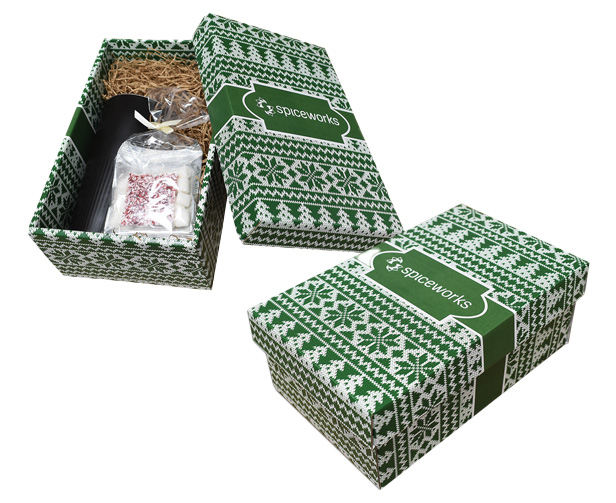 green gift box