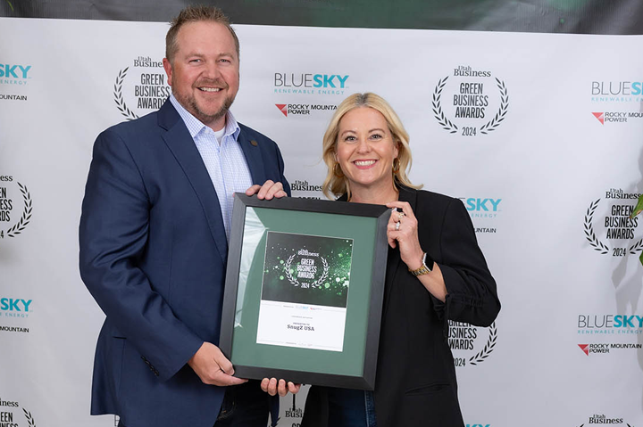 SnugZ USA Nabs Green Business Award