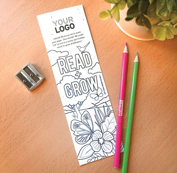 plantable bookmark